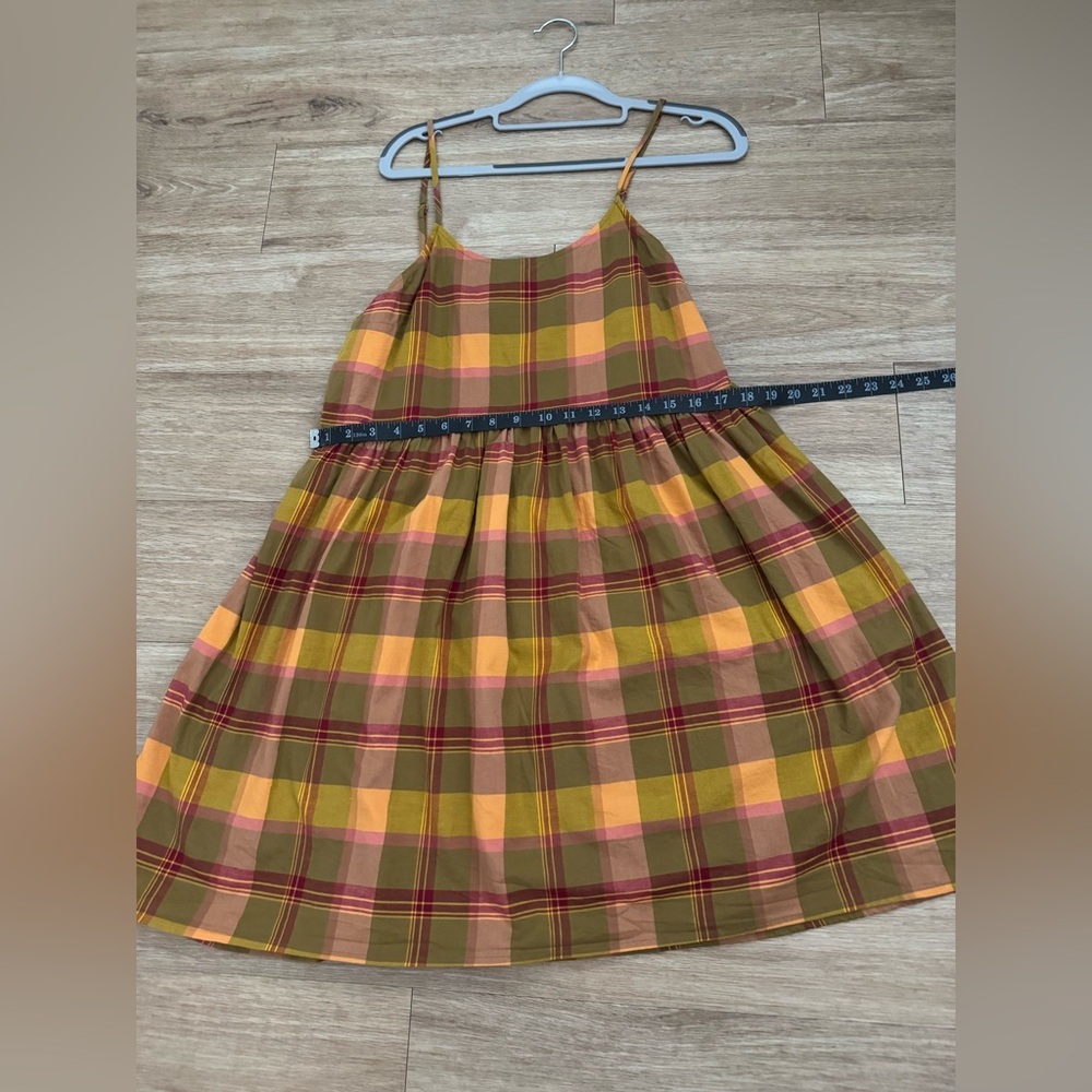 Madewell Plaid Babydoll Cami Dress - Picture 6 of 8